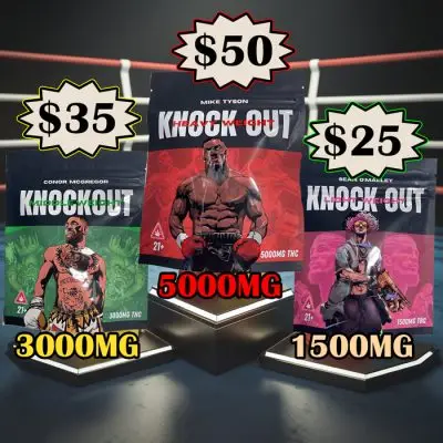 KNOCK OUT GUMMIES, Edibles