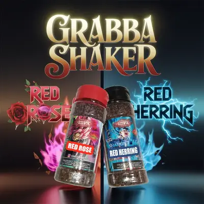 GRABBA SHAKER *RedRose / Red Herring* (BUDGET), Pre-Rolls & Grabba